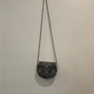 Y2K Silver Metal Purse 2005